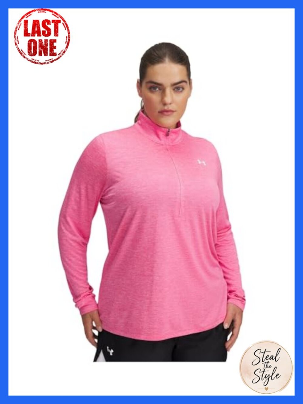 Under Armour Tech Twist Quarter Zip Pullover Athletic Sweatshirt